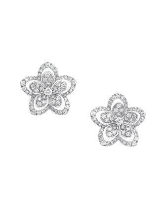 Серьги Graff Wild Flower Diamond Stud Earrings RGE1669