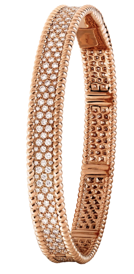 Браслет Van Cleef & Arpels Perlee Diamants Medium VCARN9WF00