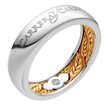 Обручальное кольцо Carrera Y Carrera Infinito Beauty Inside Wheat 0138.5