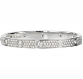 Браслет Cartier Love Bracelet Diamond-Paved, артикул: N6033602