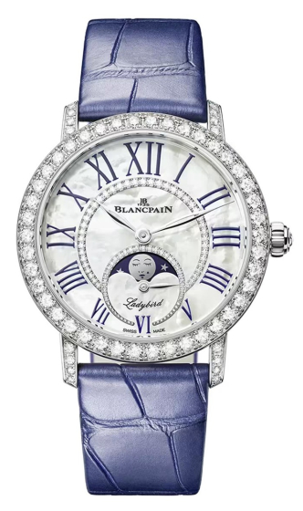 Blancpain Ladybird Colors Phases De Lune 34.9 mm 3662 1954 55B