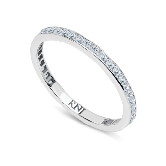 Обручальное кольцо "Сияние"  Roman Nikonov RCBJWB102WDP