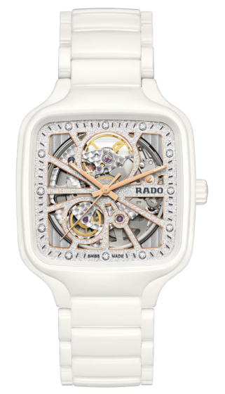 Rado True Square Automatic Open Heart Sparkling 38 mm R27073722