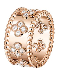 Кольцо Van Cleef & Arpels Perlee Clovers Small VCARO9NB00