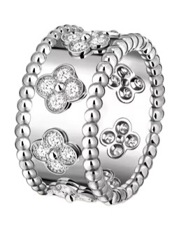 Кольцо Van Cleef & Arpels Perlee Clovers Small VCARO9ND00