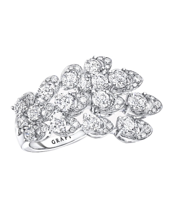 Кольцо Graff Tribal Gateway Triple Row Diamond Ring RGR791
