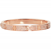 Браслет Cartier Love Bracelet Diamond-Paved, артикул: N6036917