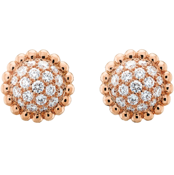 Серьги Van Cleef & Arpels Perlee Diamants VCARO9PH00