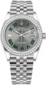 Rolex Datejust Wimbledon 36 mm 126284