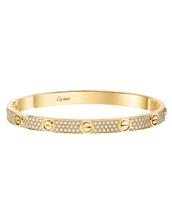 Браслет Cartier Love Bracelet Paved Medium Model N6736817