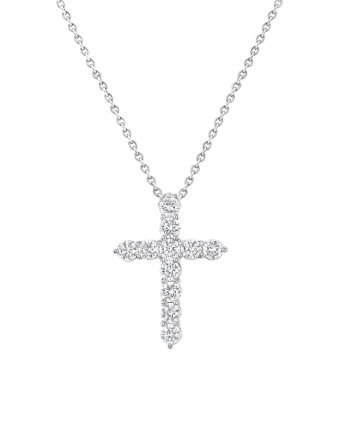 Крест Graff Classic Graff Round Diamond Cross Medium Pendant RGP006
