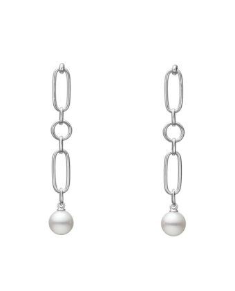 Серьги Mikimoto M Code Pierced Earrings PE-1733PU