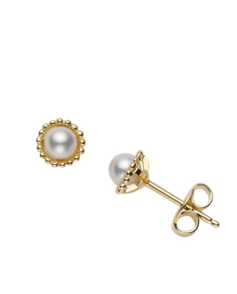 Серьги Mikimoto Pierced Earrings PE-787PK