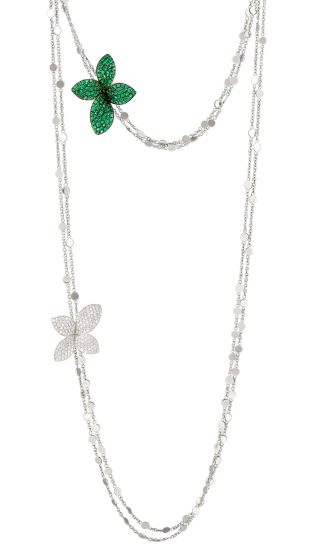 Колье-сотуар Pasquale Bruni Giardini Segreti Green Soul Sautoir 16611BG