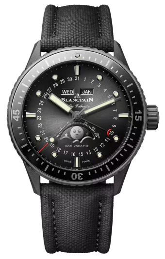 Blancpain Fifty Fathoms Bathyscaphe Quantieme Complet Phases de Lune 43.6 mm 5054 0130 B52A