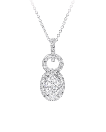Подвеска Graff Icon 8 Oval Diamond Pendant RGP876