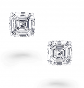 Серьги Graff Classic Graff Square Emerald Cut Stud Earrings