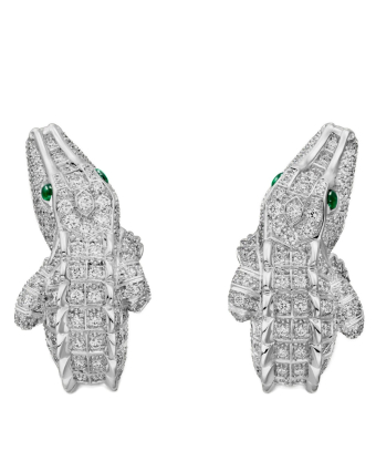 Серьги Cartier Faune et Flore de Cartier Paved Earrings H8001260