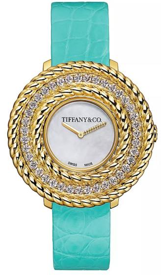 Tiffany & Co Tiffany Rope Watch Yellow Gold Diamonds 33 mm 75417365