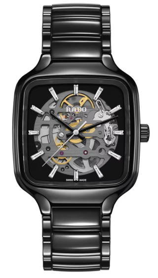 Rado True Square Automatic Skeleton Diamonds 38 mm R27124702