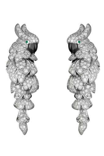 Серьги Cartier Faune et Flore de Cartier Paved CRN8503300
