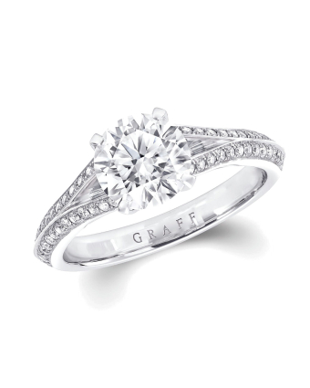 Кольцо для помолвки Graff Legacy Round Diamond Engagement Ring RGR341