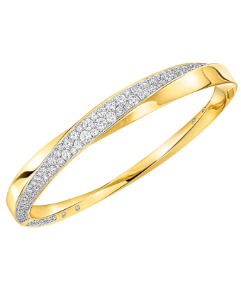 Браслет Graff Spiral Diamond Bangle RGB691