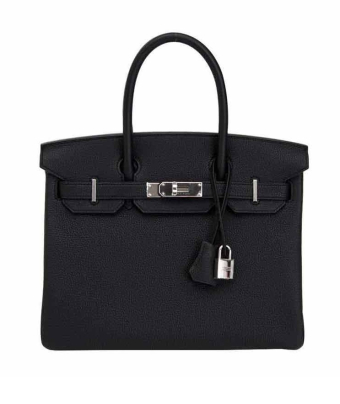 Сумка Hermes Birkin 30 Black Togo PHW