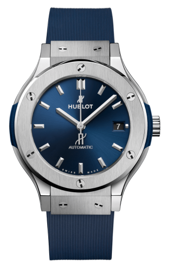 Hublot Classic Fusion Titanium Blue 38 mm 565.NX.7170.RX