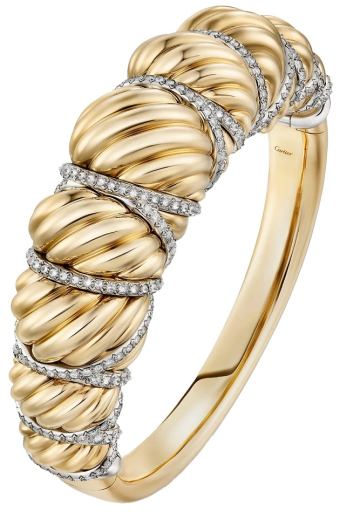 Браслет Cartier Libre Tressage Diamonds N6723017