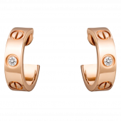 Серьги Cartier Love 2 Diamonds Earrings B8301218