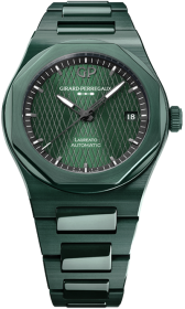 Girard Perregaux Laureato Green Ceramic Aston Martin 38 mm 81005-32-3080-1CX