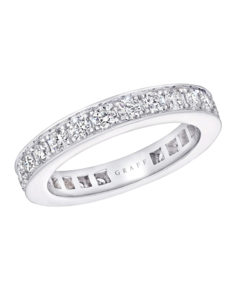 Обручальное кольцо Graff Classic Graff Thread Set Diamond Wedding Band RGET038