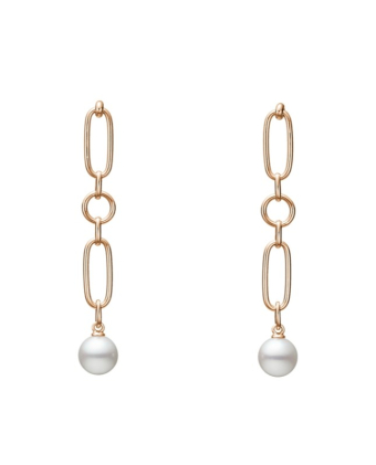 Серьги Mikimoto M Code Pierced Earrings PE-1733PI