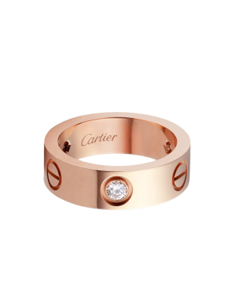 Кольцо Cartier Love Ring 3 Diamonds Classic Model B4087500