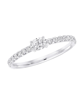 Кольцо Graff Foufou Horizontal Oval Diamond Ring RGR1119