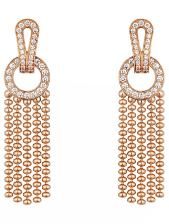 Серьги Cartier Agrafe Semi-Paved N8515226