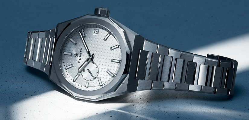 Zenith представили своё видение стальных спортивных часов с интегрированным браслетом