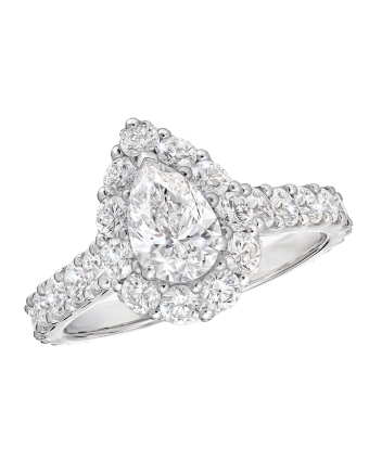 Кольцо для помолвки Graff Icon Pear Shape Diamond Engagement Ring RGR619