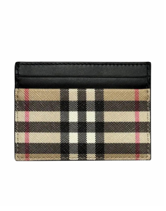 Кардхолдер Burberry Canvas Leather