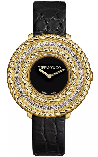 Tiffany & Co Tiffany Rope Watch Yellow Gold Diamonds 33 mm 75417349