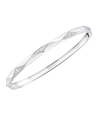 Браслет Graff Laurence Graff Signature Faceted Pavé Diamond Bangle RGB694