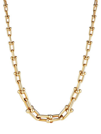 Колье Tiffany HardWear Graduated Link Necklace 38086766
