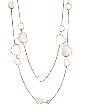 Колье-сотуар Chopard Happy Hearts Sautoir Necklace 817482-5301