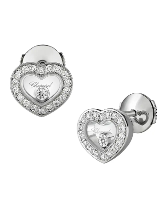Серьги Chopard Happy Diamonds Icons Earrings 83A054-1201