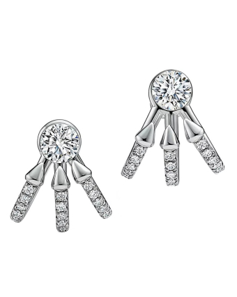 Серьги Tiffany Titan Setting by Pharrell Williams Diamond Earring Jackets 75054734