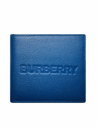 Кошелек Burberry Blue Leather