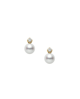 Серьги Mikimoto Pierced Earrings PE-1688PK
