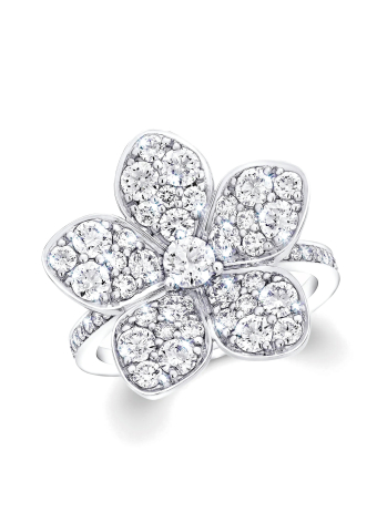 Кольцо Graff Wild Flower Large Pavé Diamond Ring RGR852