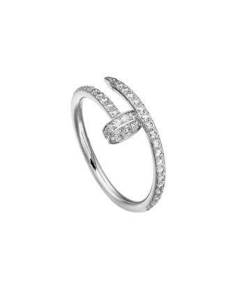 Кольцо Cartier Juste un Clou Half-Paved Ring Small Model B4231600